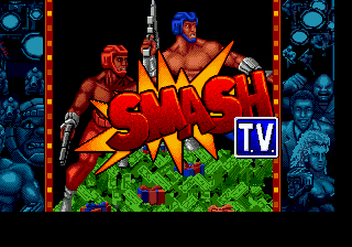 Super Smash TV (USA, Europe) Title Screen